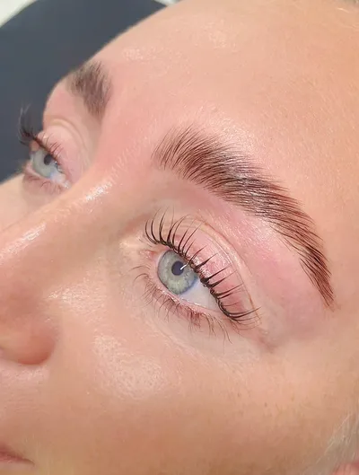 Lash lift result