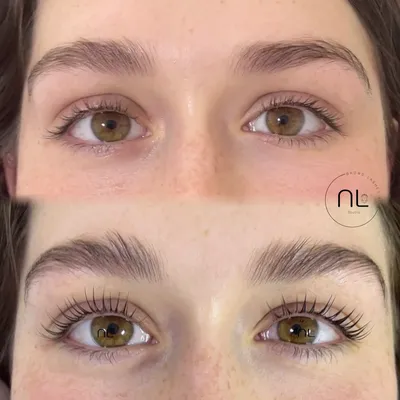 Lash lift result